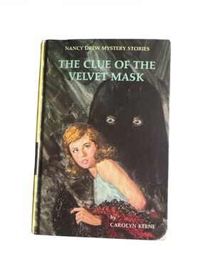 Nancy Drew The Clue of the Velvet Mask Mystery Book